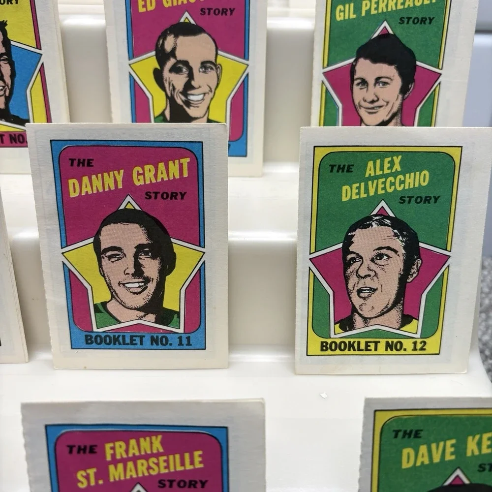 1971‎ Topps Hockey Booklets Complete Set 1-24 VTG Collectible Set